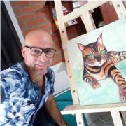 Clases de dibujo y pintura, diseño, Illustrator y Photoshop